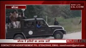 हाथियों ने लगवाई धारा 144