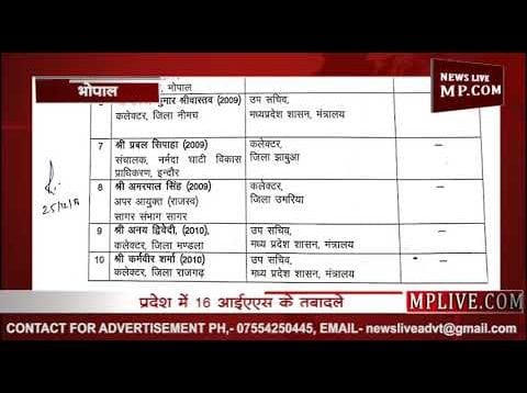जारी है कमलनाथ की प्रशासनिक सर्जरी