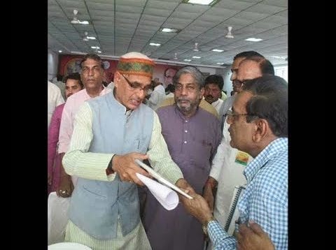 श्योपुर के भाजपा नेता अशोक आचार्य पर रेप का आरोप