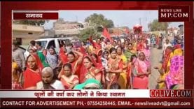 गणपति मंदिर से निकली रथयात्रा जगह-जगह हुआ पूजन