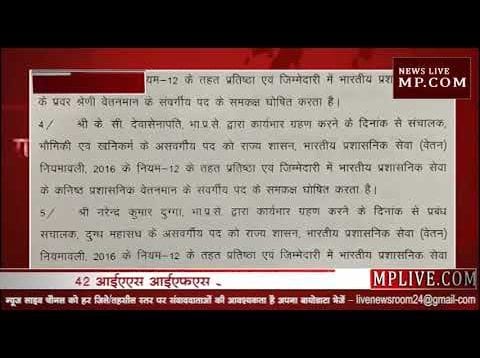 छत्तीसगढ़ में बड़ी प्रशासनिक सर्जरी, कई जिलों के कलेक्टर बदले