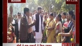 गृहनगर में प्रदीप जायसवाल का भव्य स्वागत