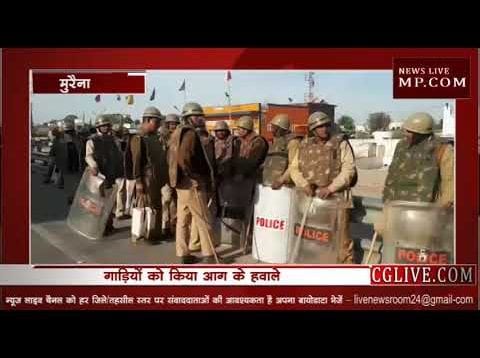 मुरैना में गुर्जरों का आतंक