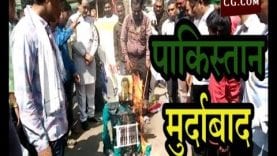 पुलवामा में फूंका पाकिस्तान का पुतला