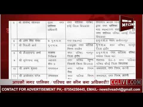 कमलनाथ ने नगर पालिकाओं में किया फेरबदल? देखें पूरी लिस्ट
