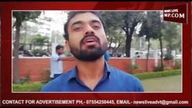 माखनलाल विश्वविध्यालय के छात्रों ने आज शहीदों को दी श्रध्दांजली