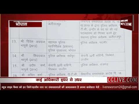 पुलिस विभाग में हुए तबादले, देखिए आपके जिले के अधिकारी भी बदले क्या