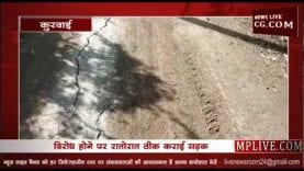 दो महीने भी नहीं टिकी करोड़ों की सड़क