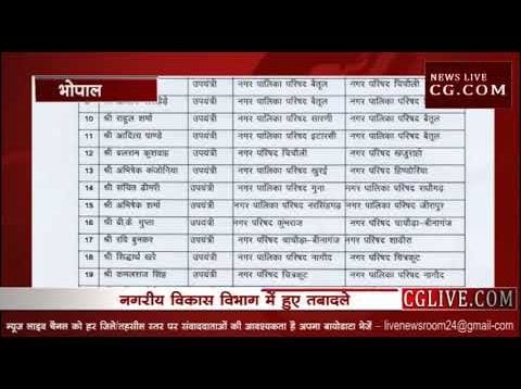 कमलनाथ सरकार में तबादलो का दौर जारी
