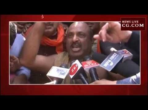 ग्वालियर में भाजपाइयों को पुलिस ने जमकर पीटा, सांसद अनूप मिश्रा गिरफ्तार