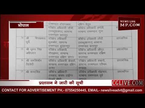 मध्यप्रदेश में हुए रेंजरों के तबादले, देखिए पूरी सूची