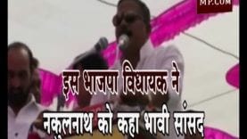 इस भाजपा विधायक ने नकुलनाथ को कहा भावी सांसद