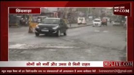 हल्की बारिश ने दिलाई गर्मी से निजात