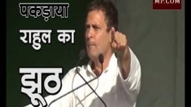 पकड़ाया राहुल गांधी का झूठ, मांगनी पड़ा माफी