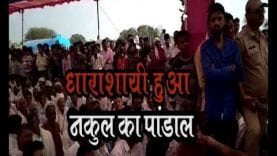 Loksabha Election 2019- नकुलनाथ की सभा में गिरा पांडाल, दो घायल