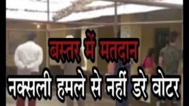 Loksabha Election 2019- बस्तर में मतदान, नक्सली हमले से नहीं डरे वोटर