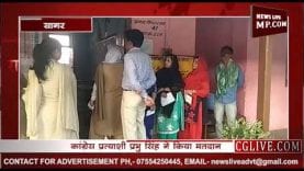 सागर में मतदान की झलकियां