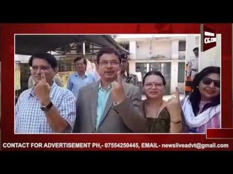 बड़वानी में जजों ने किया मतदान