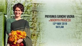 Loksbha Chunav 2019- रतलाम से कांग्रेस महासचिव प्रियंका गांधी लाइव