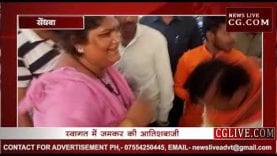 सेंधवा में सांसद गजेंद्र सिंह पटेल का हुआ भव्य स्वागत