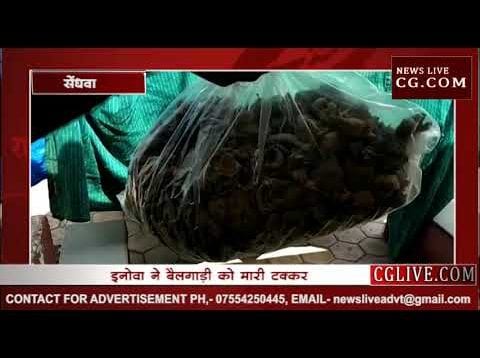 बैलगाड़ी से हुई टक्कर, 30 लाख का डोडा चूरा हुआ जप्त