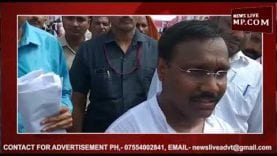 सामूहिक विवाह में शामिल हुए मंत्री कमलेश्वर पटेल, बारिश ने बिगाड़ा माहौल