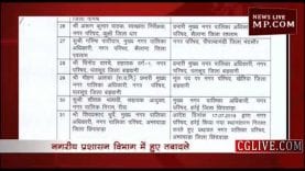 नगरीय प्रशासन विभाग में हुए तबादले देखें पूरी लिस्ट