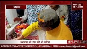 कृष्ण मंदिर में शिवराज ने की जन्माष्टमी की पूजा