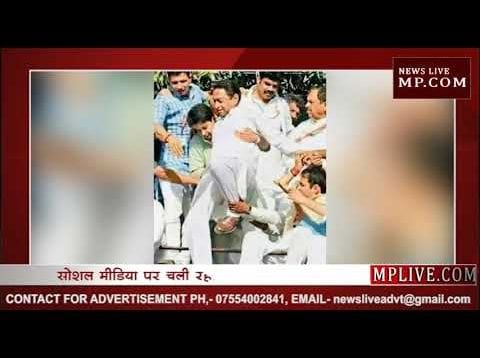 सोशल मीडिया पर चल रही कांग्रेस के घमासान की तस्वीर