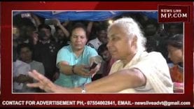 साधौ पहुंचीं मेधा पाटकर को मनाने, सीएम से करवाई बात