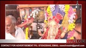 छत्तीसगढ़ के मुख्यमंत्री भूपेश बघेल ने अनंत चतुर्दशी के मौके पर किए बप्पा के दर्शन