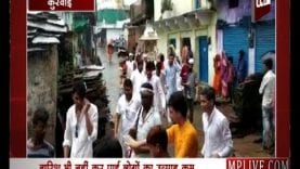 पठारी में चांदी के रथ पर निकले भगवान