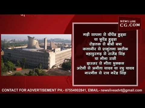 हरियाणा विधानसभा चुनाव- ये है कांग्रेस के संभावित उम्मीदवारों की सूची