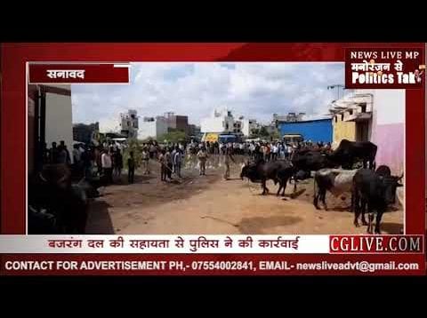 गौवंश से भरा कंटेनर पकड़ा, 50 से अधिक गौवंश का हुआ रेस्क्यू