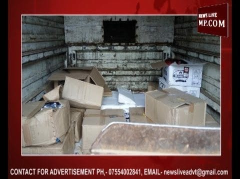 सेंधवा में 50 हजार की अवैध शराब जब्त
