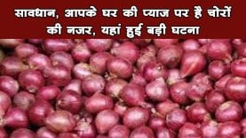 सावधान, आपके घर की प्याज पर है चोरों की नजर, यहां हुई बड़ी घटना