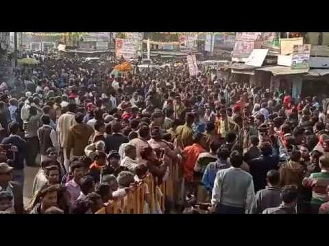 MP में ज्योतिरादित्य सिंधिया के स्वागत में उमड़ा लाखों लोगों का जनसैलाब