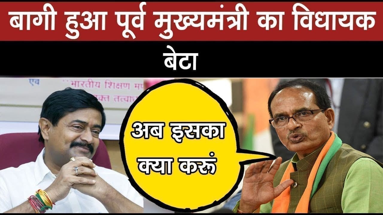 BJP में पूर्व मुख्यमंत्री के विधायक बेटे ने छेड़े बगावत के सुर, कहा मेरे पास दूसरे विकल्प हैं