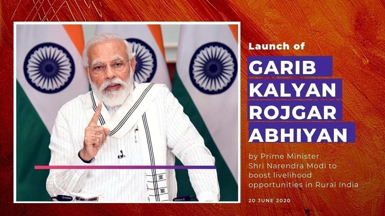 पीएम मोदी ने शुरू की गरीब कल्याण योजना live